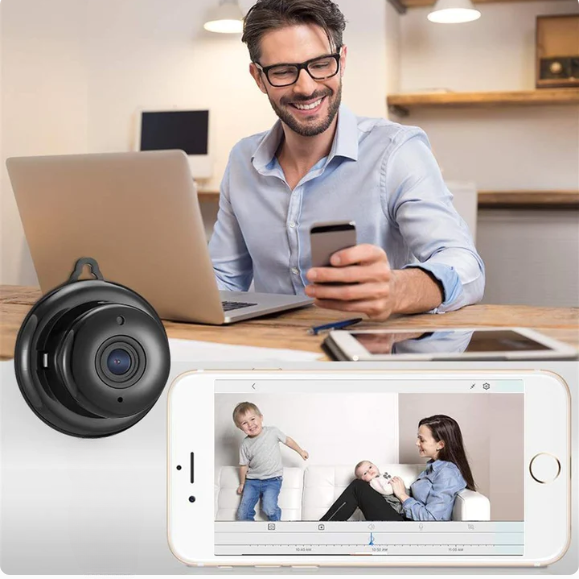 Mini caméra de vision nocturne HD Sans Fil