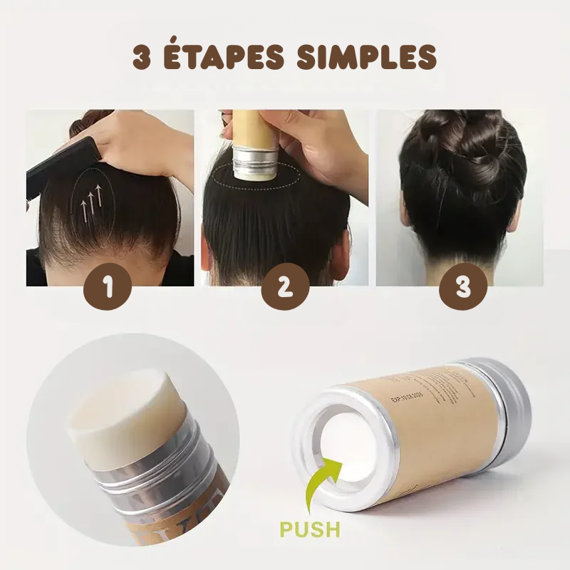 2x Barra de cera para el cabello antiencrespamiento - Cepillos y peines GRATIS