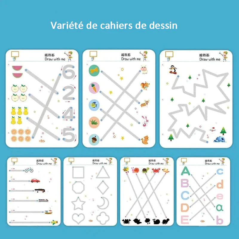 Cahier de traçage réutilisable