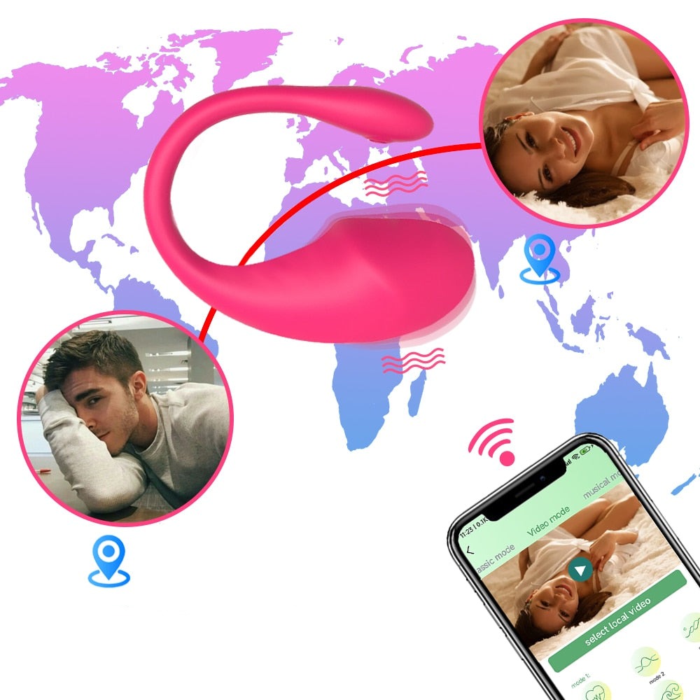 Vibromasseur connecté