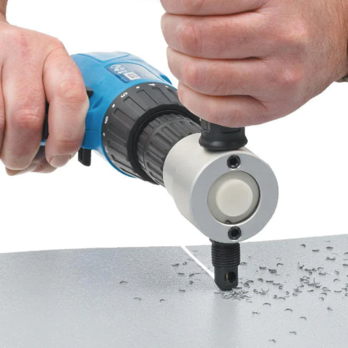 Grignoteuse à métal à double lame