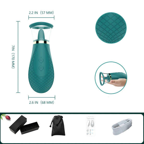 Stimulant clitoridien 2 en 1