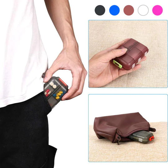 Boîte à Pilules Portable