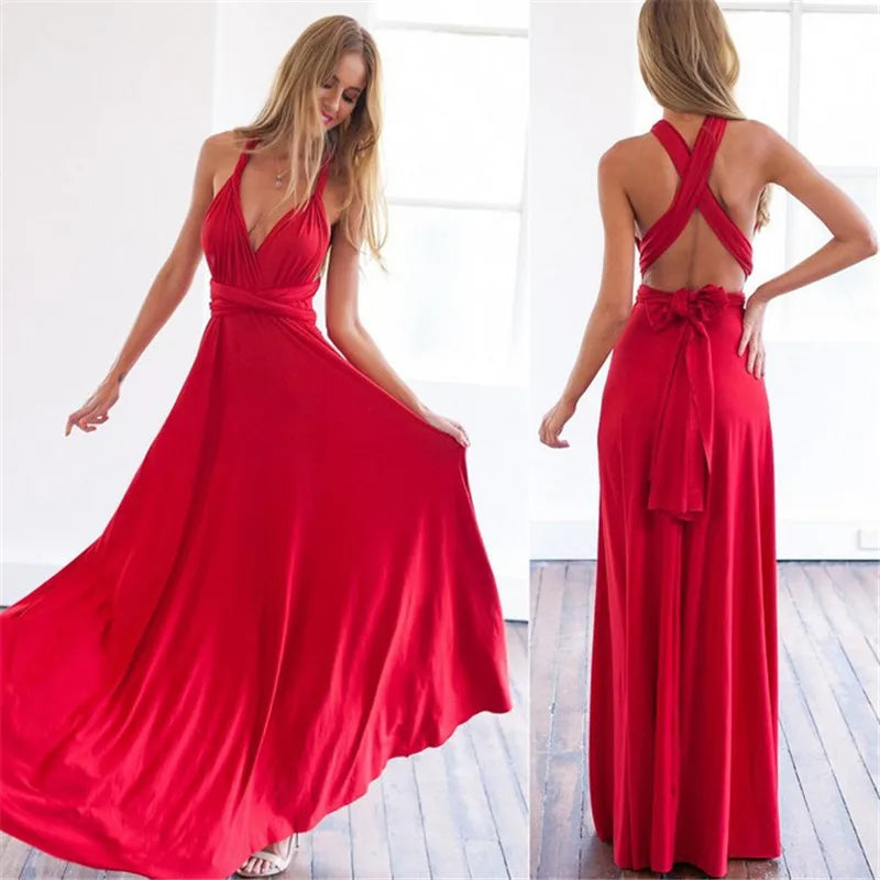 Robe Multipostions Longue de Cérémonie
