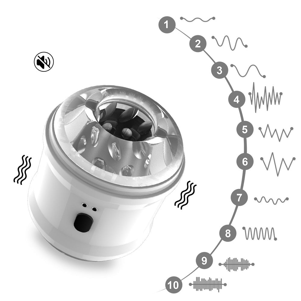 Masturbateur vibrant automatique