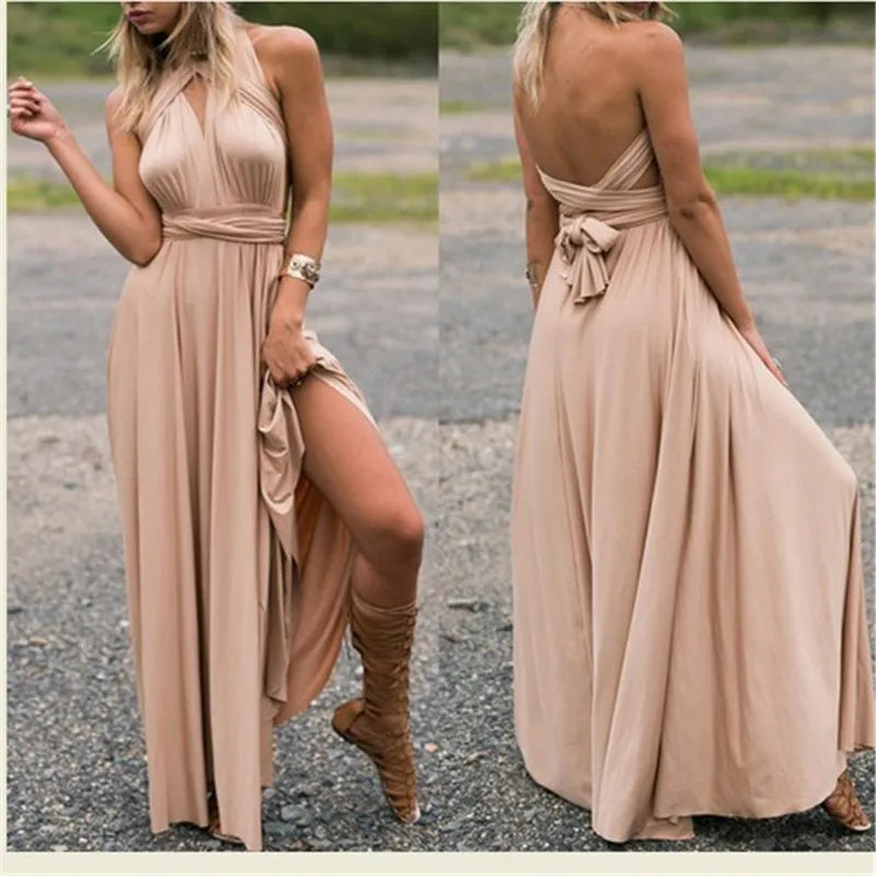 Robe Multipostions Longue de Cérémonie