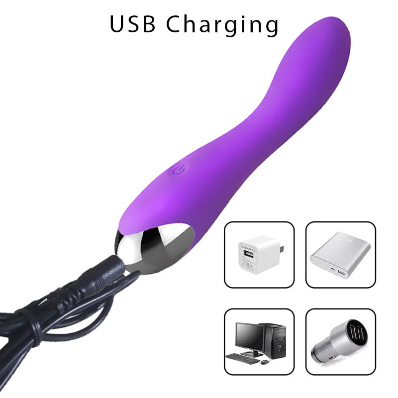 Vibromasseur Polyvalent Clitoridien + Vaginal