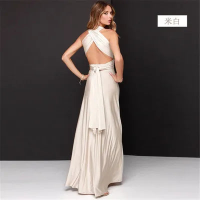 Robe Multipostions Longue de Cérémonie