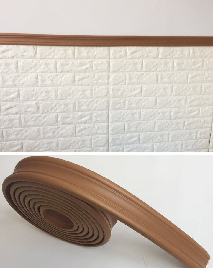 Bande de bordure murale 3D autocollante