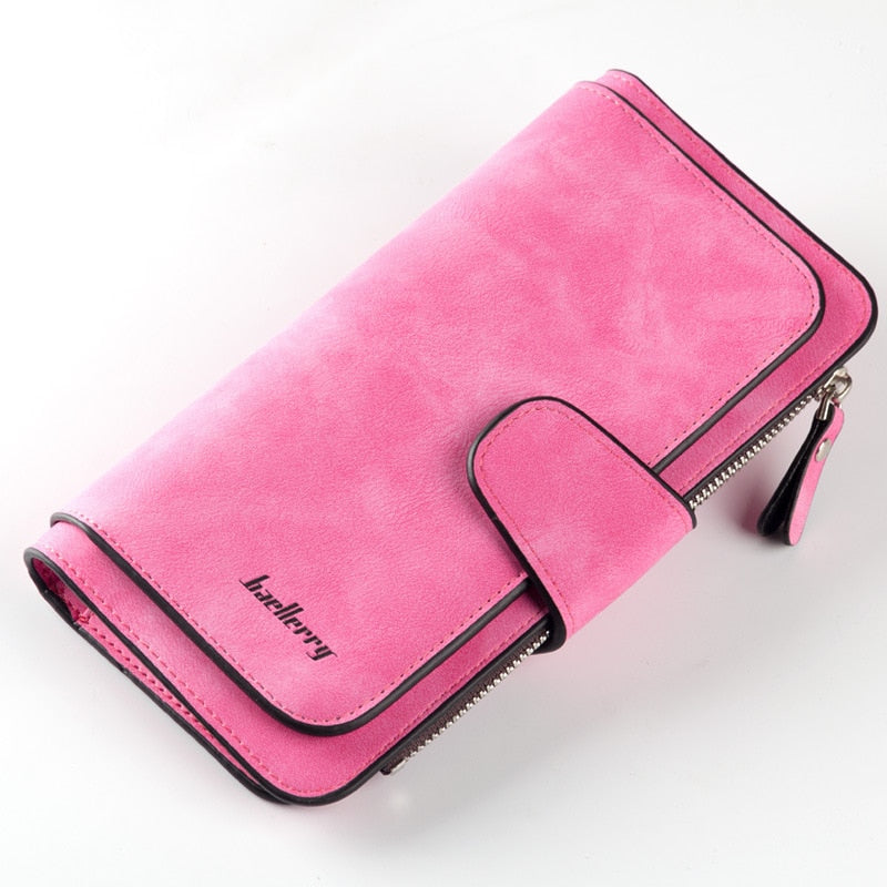 Portefeuille Glamour Effet Daim