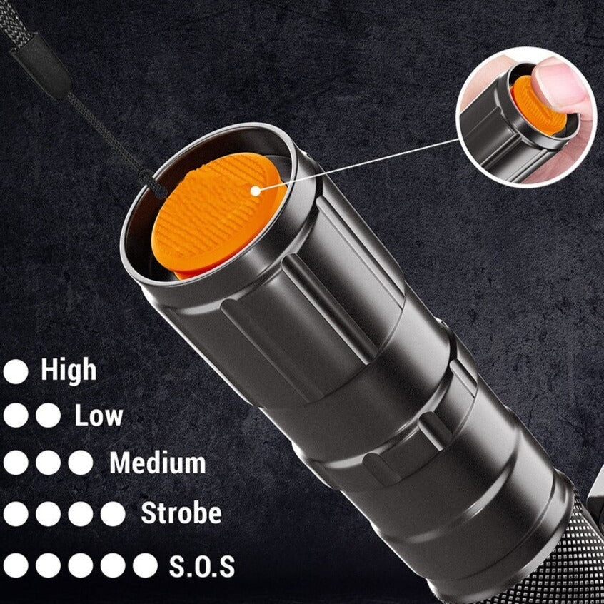 Lampe torche militaire