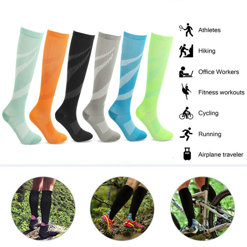 Paires de Chaussettes de Compression