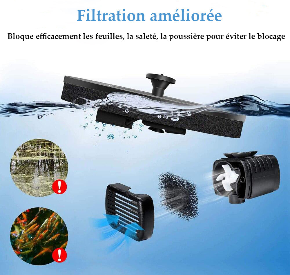 Fontaine à eau solaire