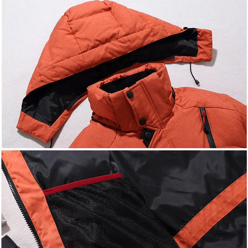Parka Chaude en Duvet de Canard