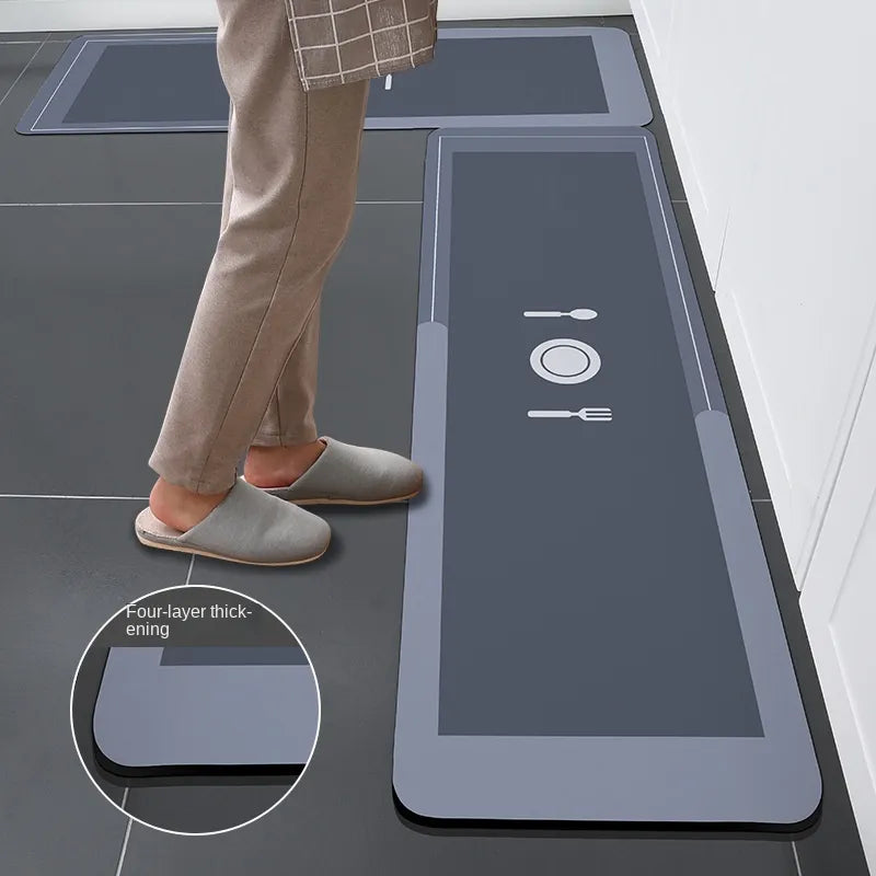 Tapis de Cuisine en Polymère