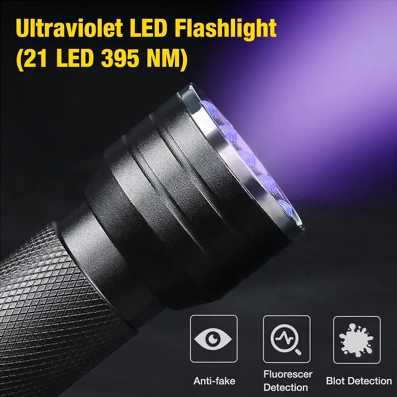 Torche 21 LED UV