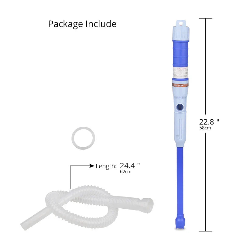 Pompe Électrique Portative pour Essence et Liquides