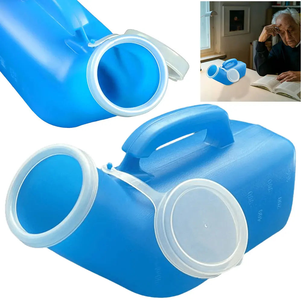 Urinoir Portable à Réservoir 1200ML avec Entoinnoir - 1 ACHETÉ = 1 OFFERT