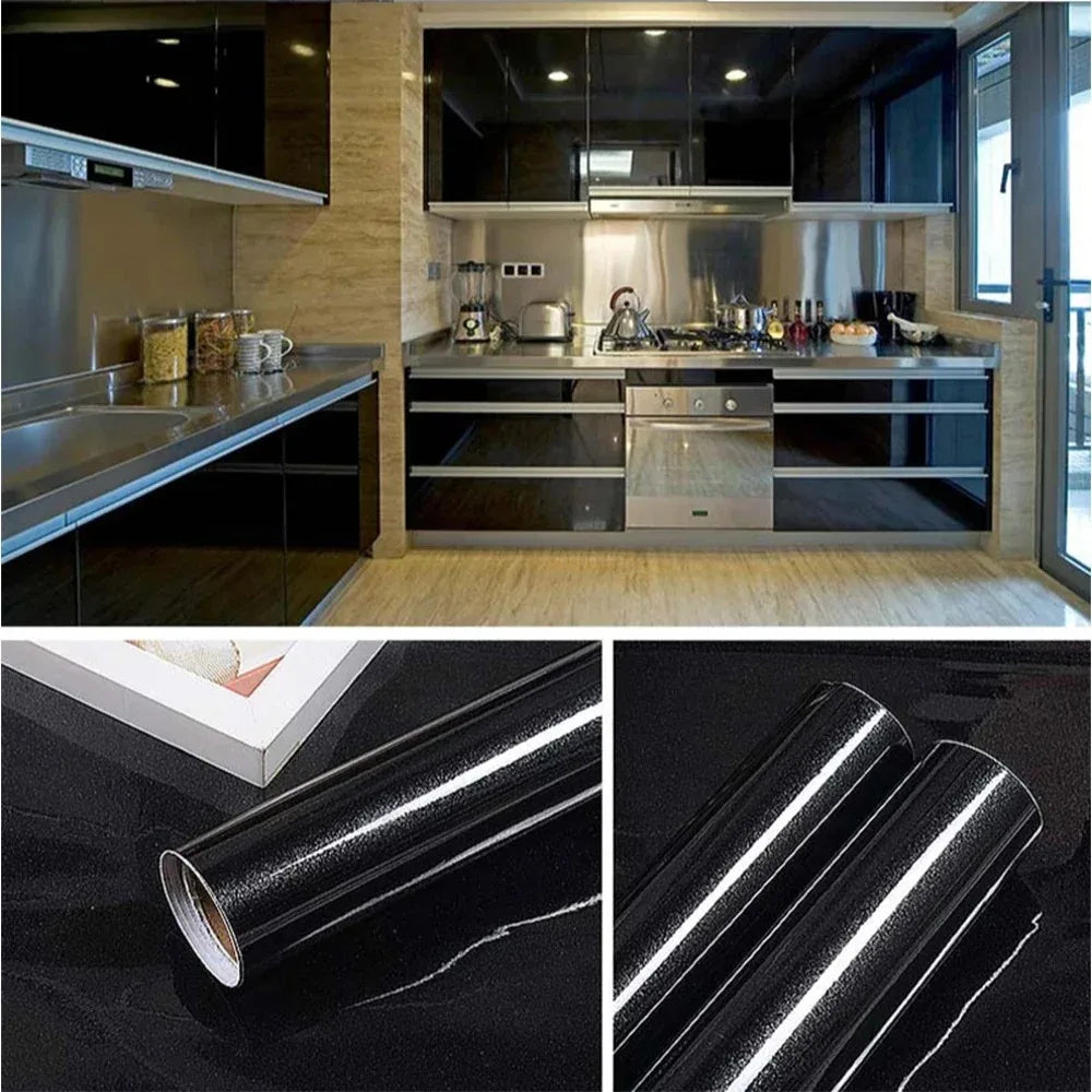 Autocollants Brillants pour Rénovation de Façades de Cuisine