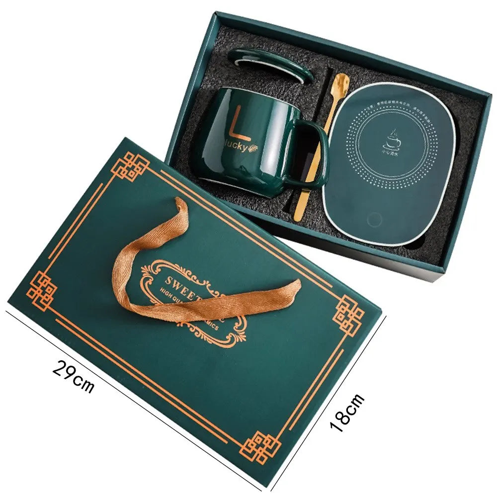 Ensemble Mug + Chauffe Tasse USB