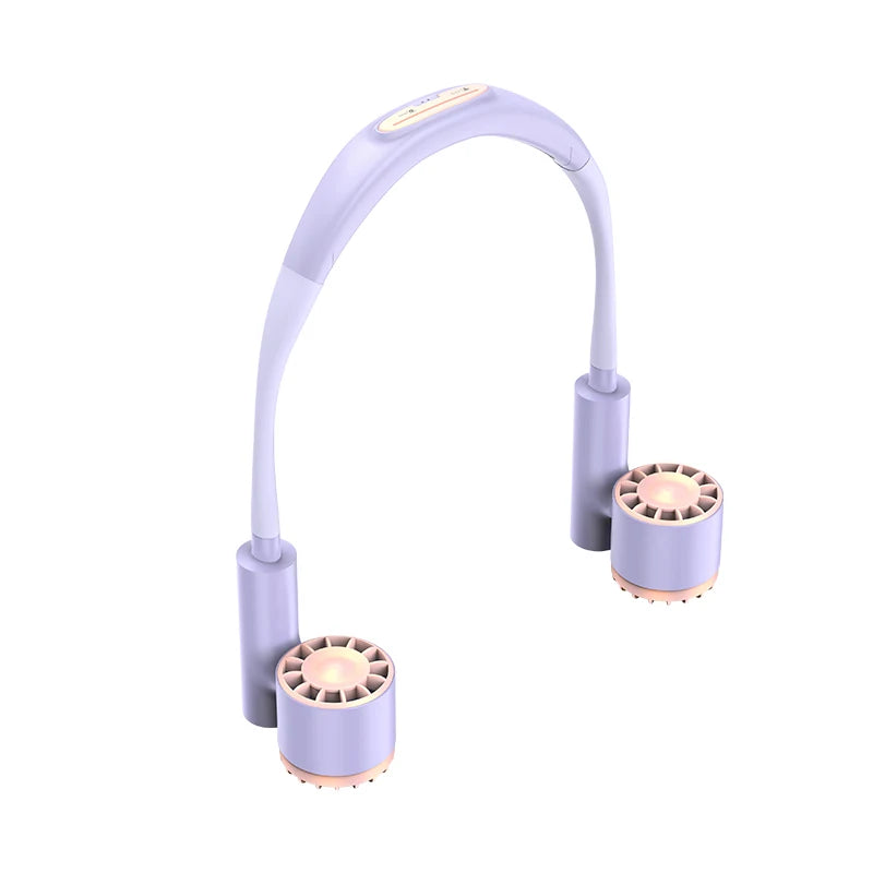Ventilateur de Cou Silencieux – 3 Vitesses & Recharge USB