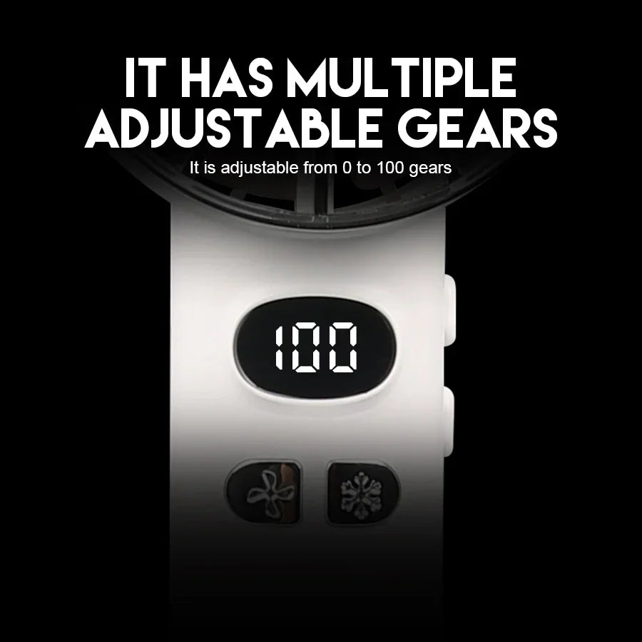 Ventilateur Portatif Double Usage Bureau & Main