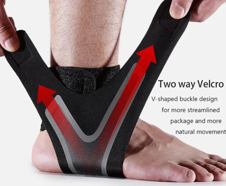 Chevillère Ajustable à Velcro de Maintien