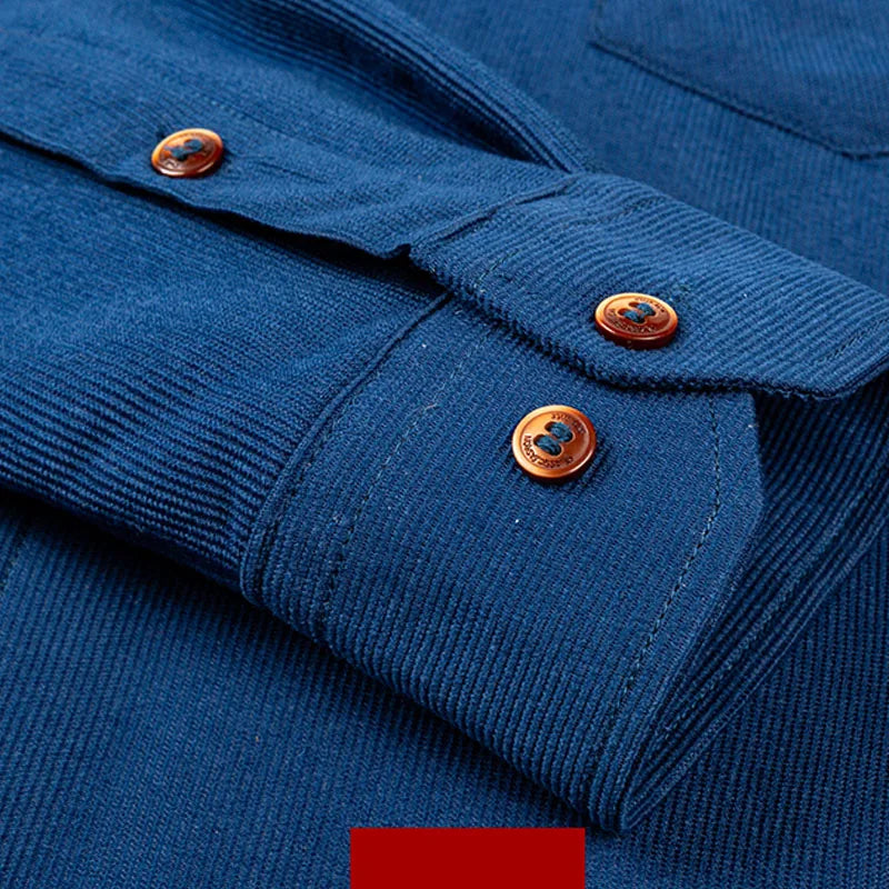 Chemises en velours côtelé