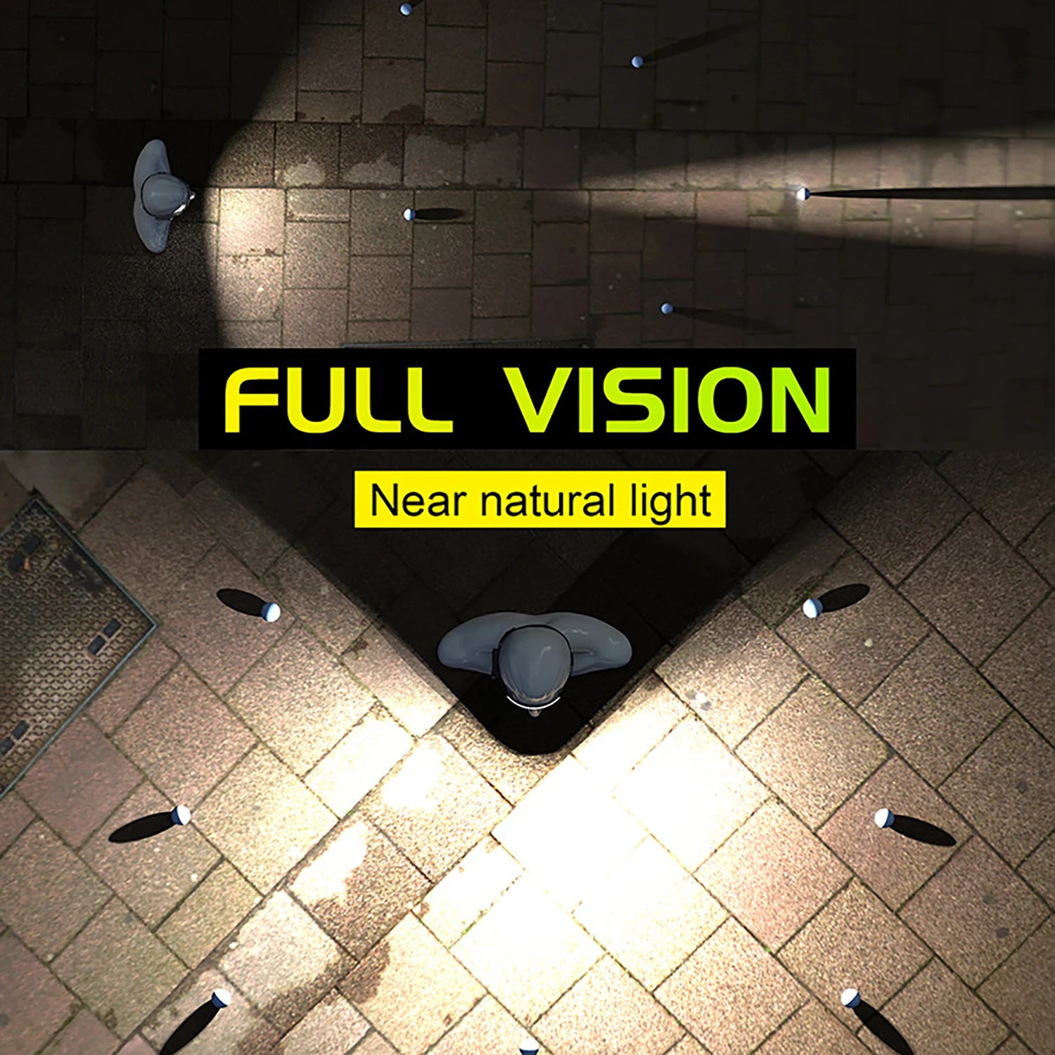 OutLight - Lampe frontale double éclairage LED 230° - 5 modes 2 ACHETÉE + 1 OFFERTE