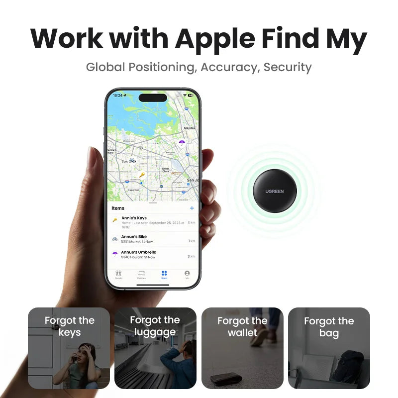Tracker GPS sur Porte-Clé Amovible