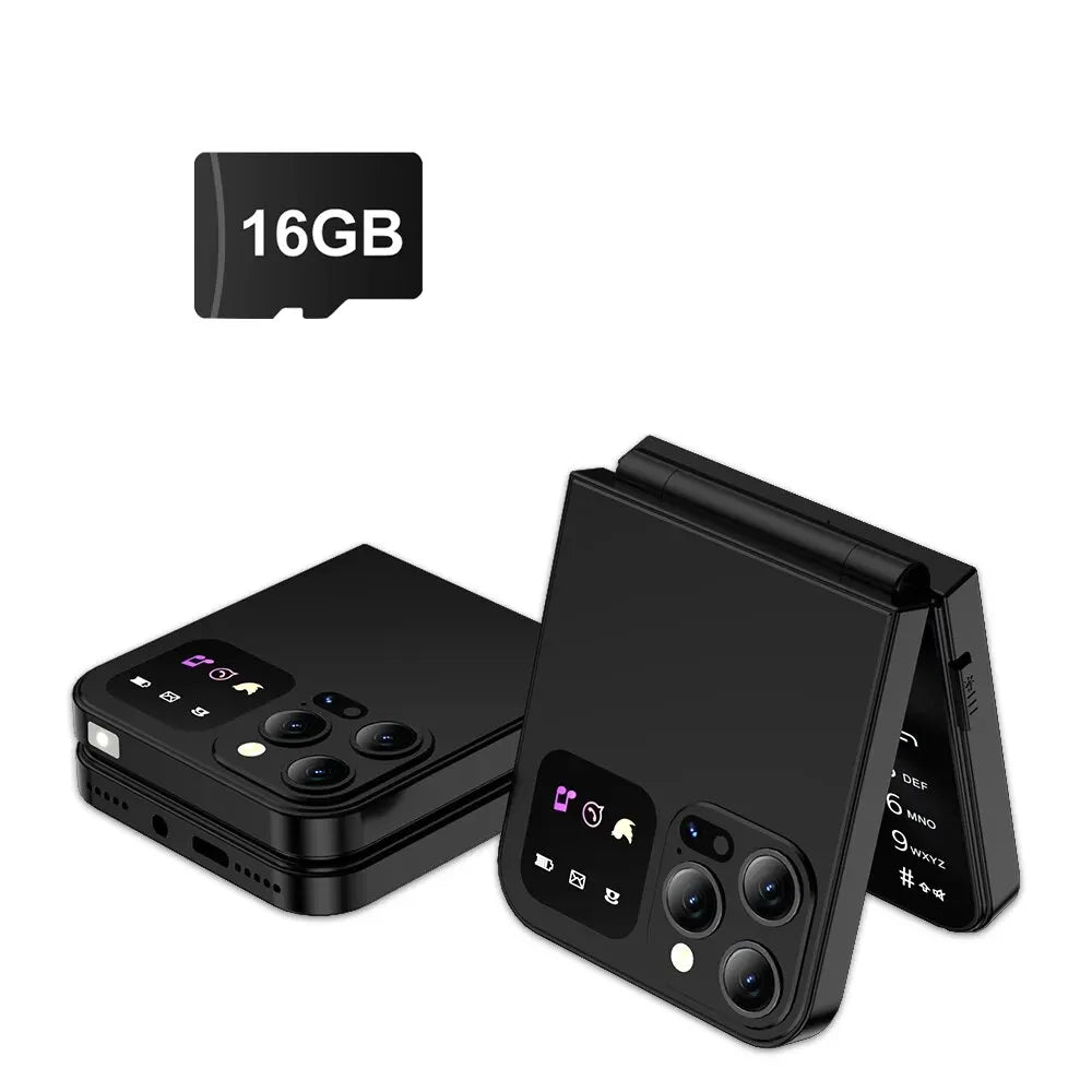 Téléphone Portable Pliable Servo A50 pro Flip - Dual Sim & Flash