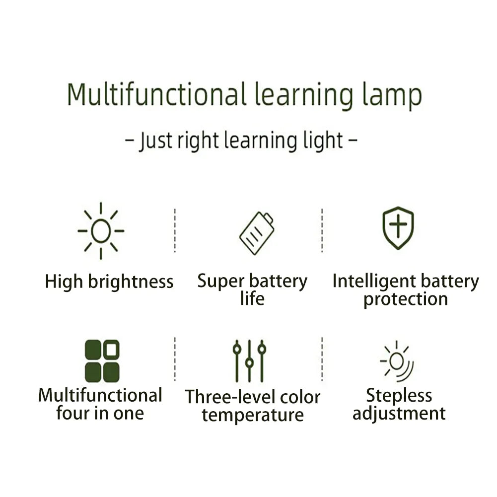 Lampe LED - Réveil + Support