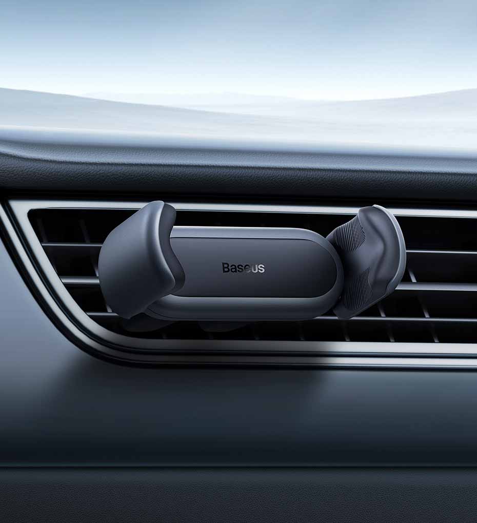 Support de téléphone sur ventilation