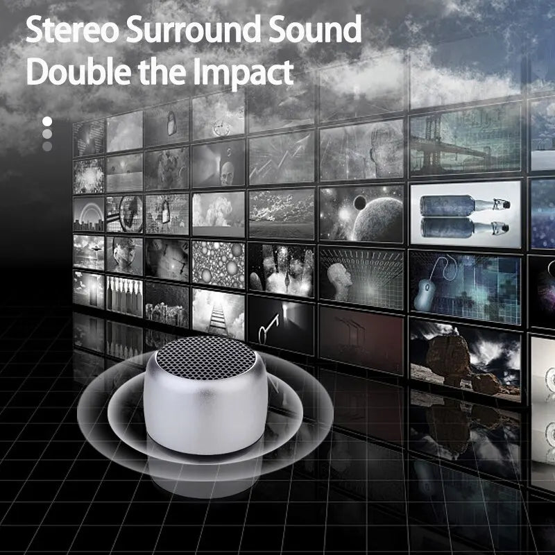 Mini Enceinte Bluetooth Sans Fil - Son surround 3D