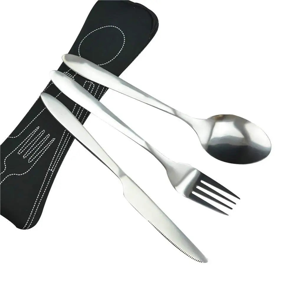 Ensemble 3PCS de Couverts en Acier inoxydable