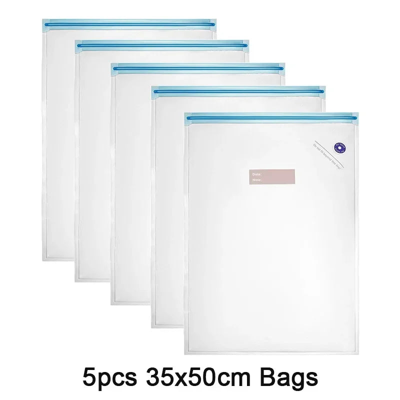 Pompe Sous Vide + 5 Sacs Réutilisables