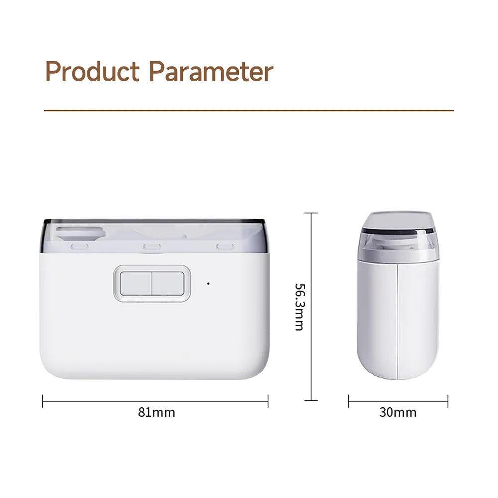 Coupe Ongles éléctrique 2 en 1