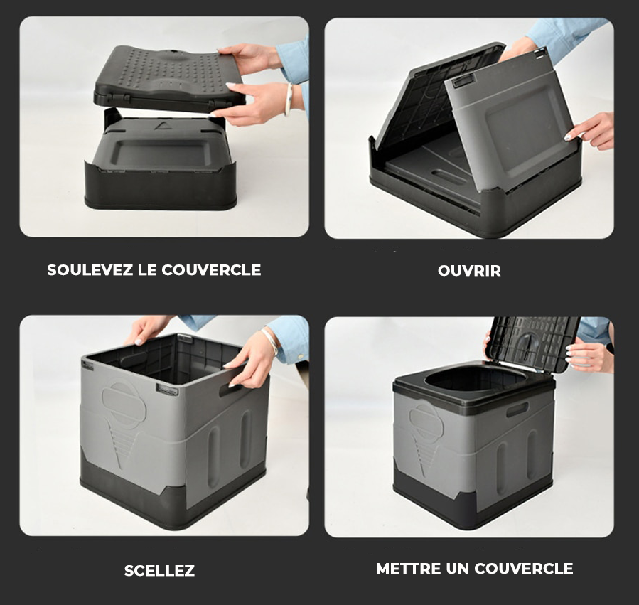 Toilettes Pliantes Multifonction