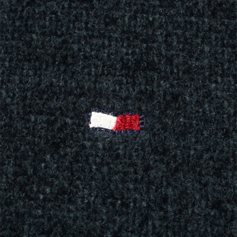 Pull epais à demi-col