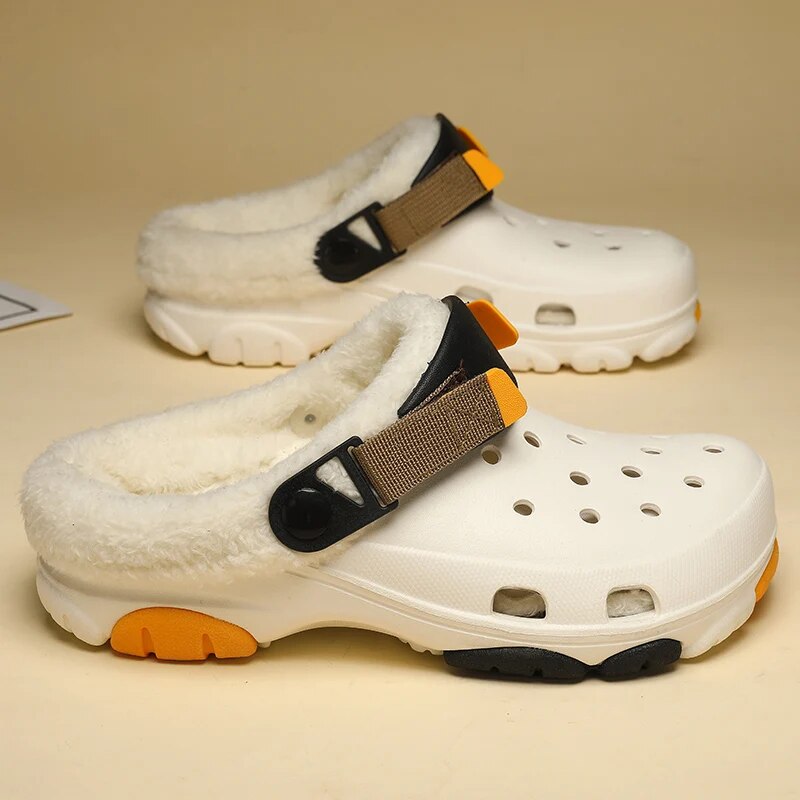 Sabots Fourrées d'Extérieur Antidérapants