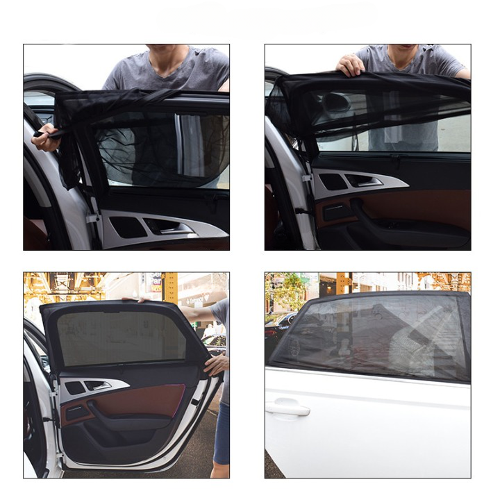 Lot de 2 Pare-Soleils pour Fenêtre de Voiture