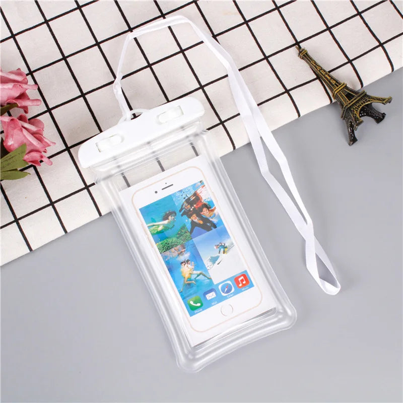 2x Pochette étanche pour téléphone portable