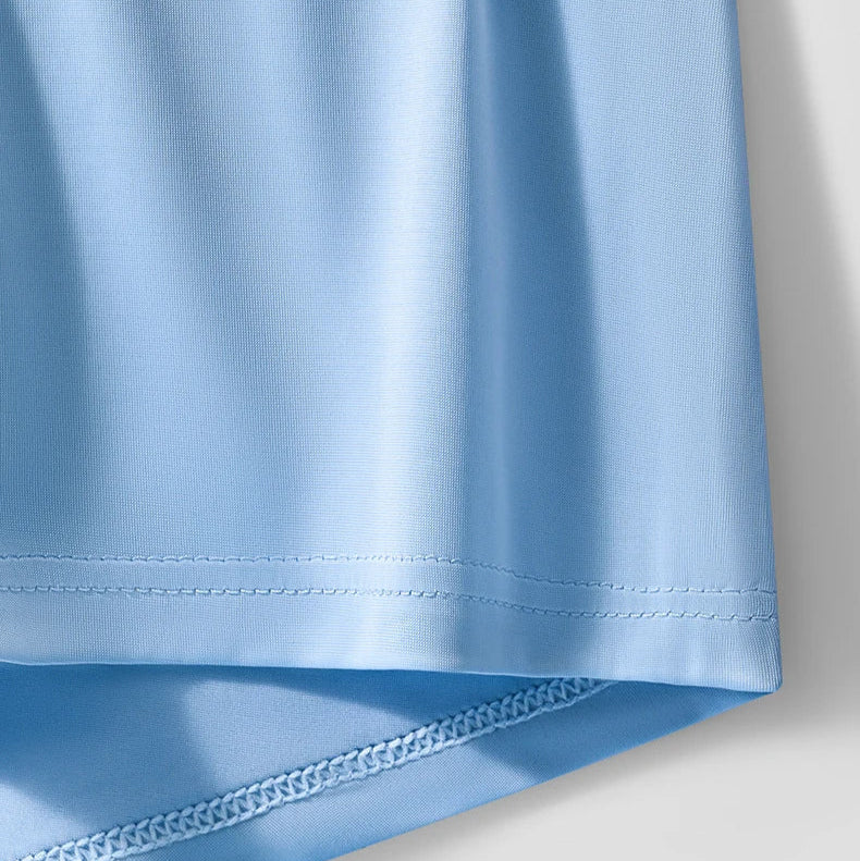 COOL - 4 Boxers Homme Ultra-Légers en Soie Glacée