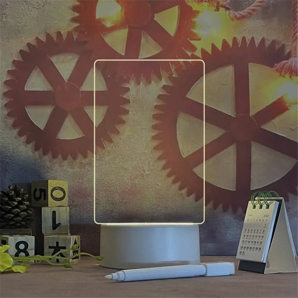 Lampe Décorative - Message Personnalisé