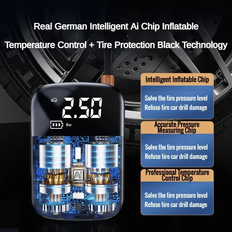 Mini Compresseur d'air électrique