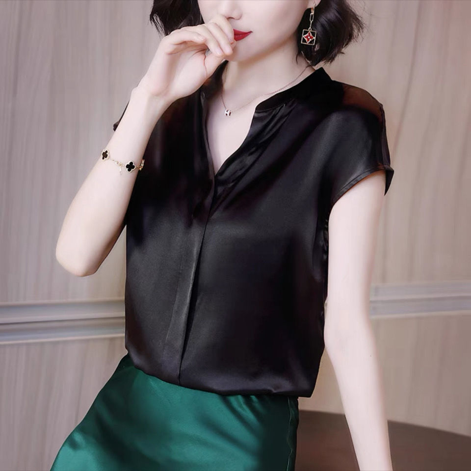 Blouse en Satin