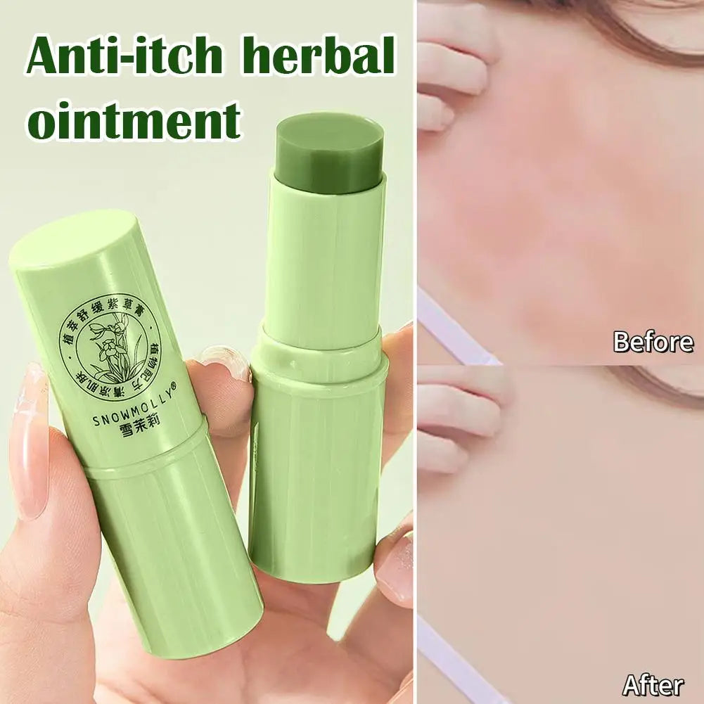 Baume Stick Apaisant & Calmant Anti-Moustiques à l’Extrait de Plantes – 2 ACHETÉS = 1 OFFERT