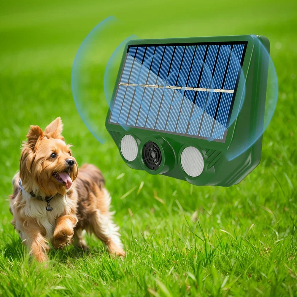 Répulsif Solaire Ultrasons Étanche – Jardin & Extérieur