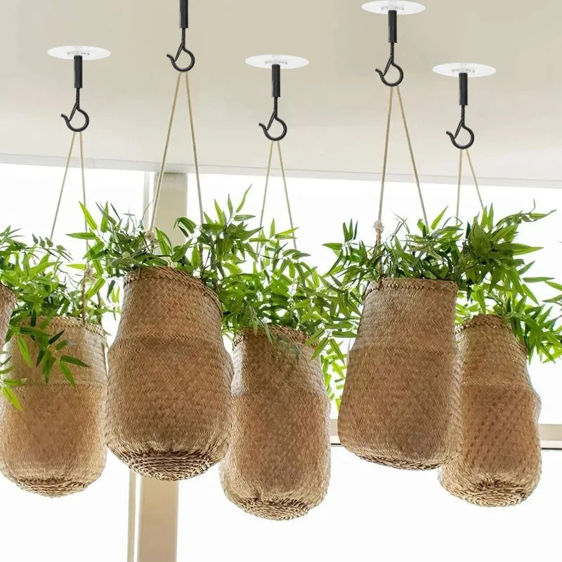 Lot de 5 Crochets Suspendus Métal – Fixation Facile & Durable