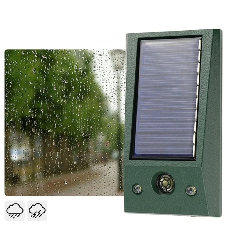 Répulsif Ultrasonique Solaire Anti Oiseaux